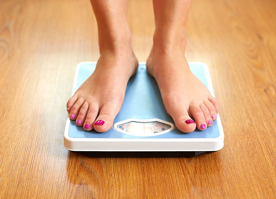 The numbers on the scale will please you if you follow the rules for a healthy diet. 