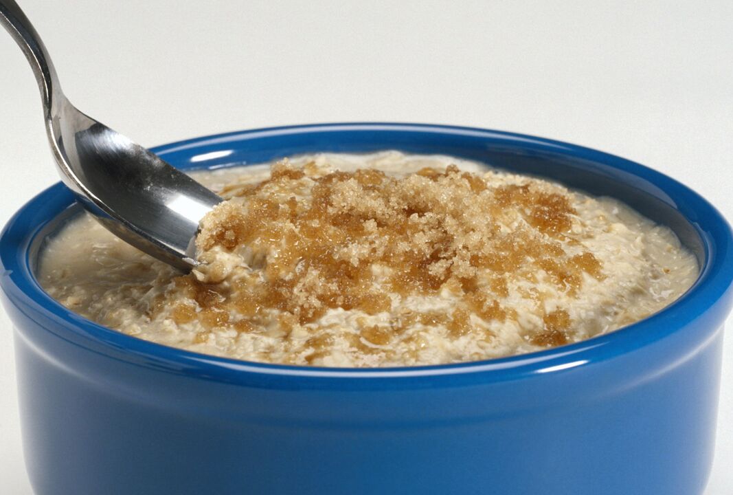 Porridge against gastritis